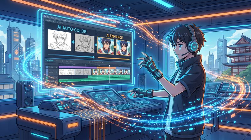 高清无码AI动漫创作